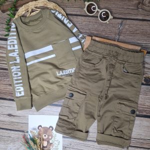 بلوز شلوار پسرانه مجلسی بچگانه