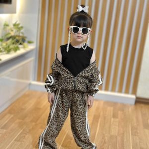 سه تیکه پلنگی بچگانه دخترانه